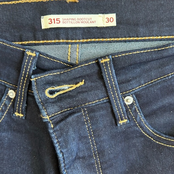 Levi’s 315 bootcut jeans sz 30 - Picture 3 of 6